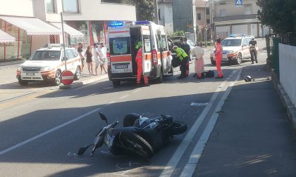 Incidente A Olgiate Terribile Schianto Tra Auto E Moto Grave Enne