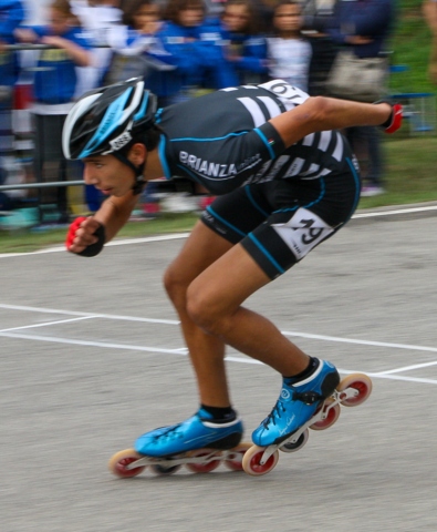 Brotto campione regionale di pattinaggio a rotelle