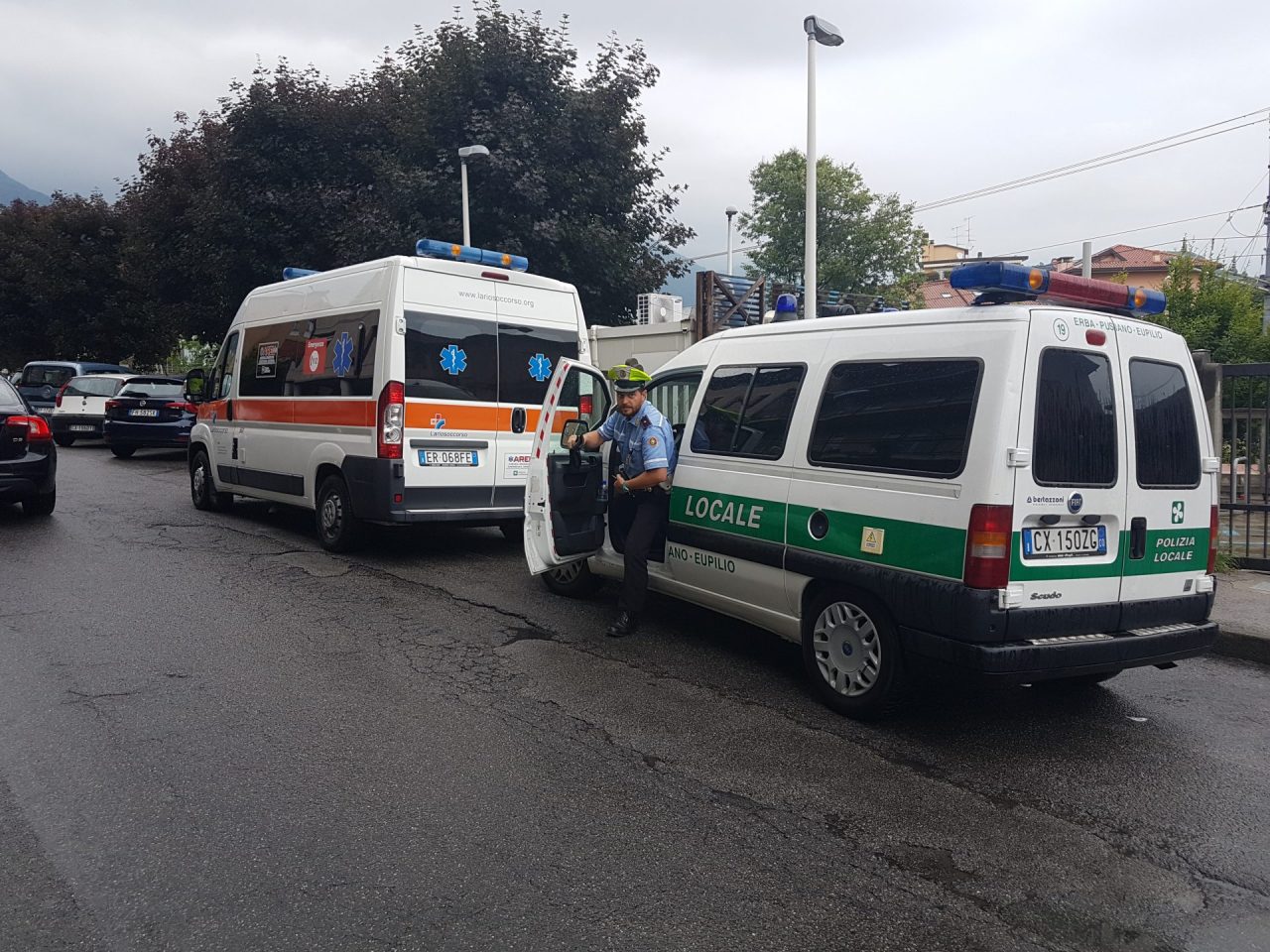 Aggressione in stazione a Erba