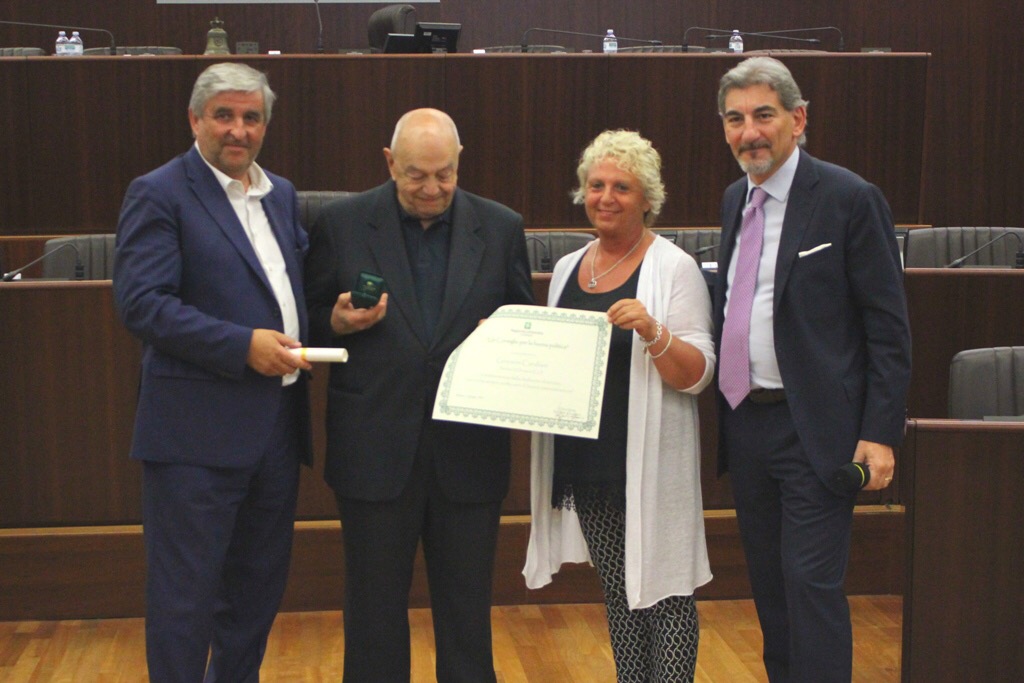 Buona Politica: la Regione premia il sindaco di Dizzasco
