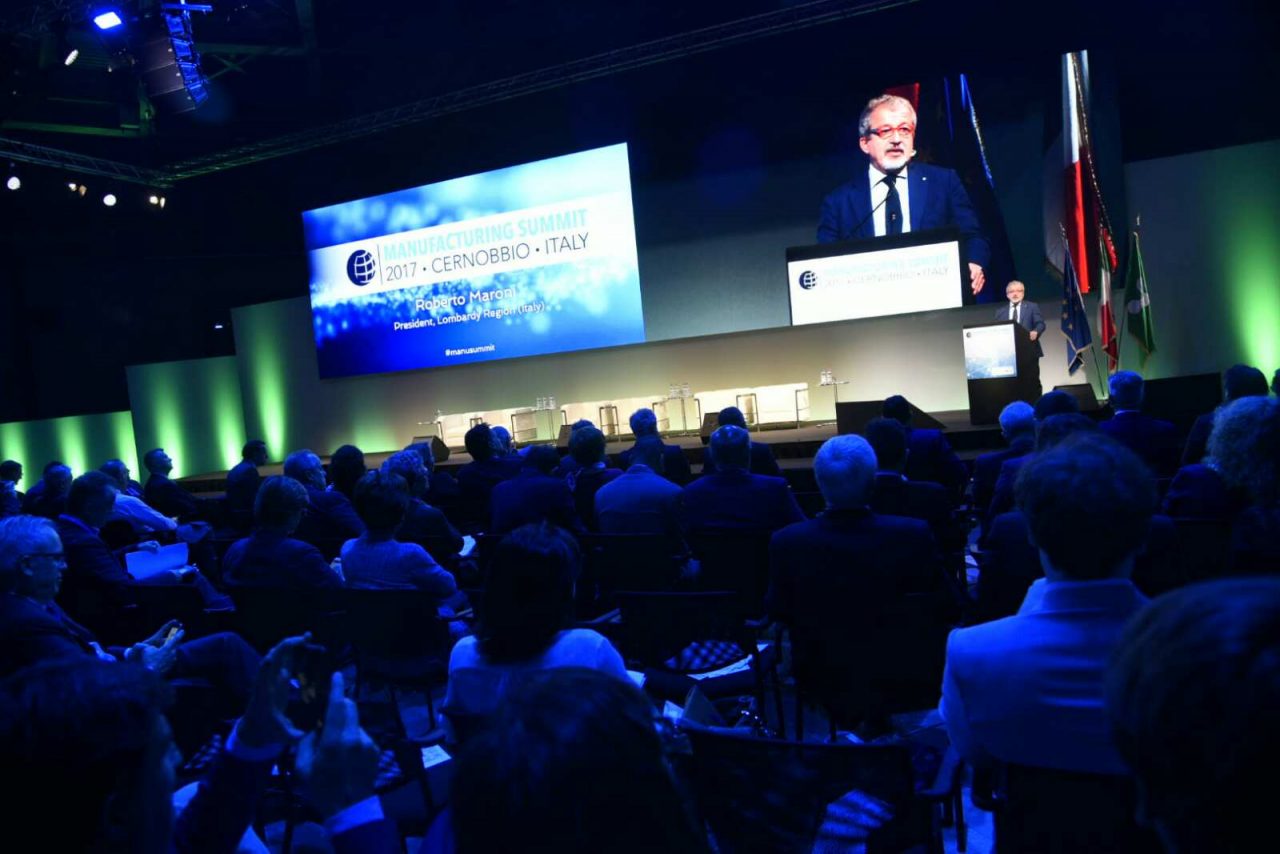 Manufactoring Summit 2017: Cernobbio sede mondiale del forum sull’industria 4.0