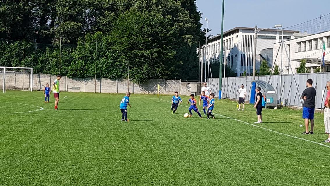 Bambini in campo all’oratorio di San Michele