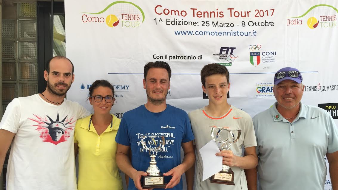 Tennis comasco: under 16 sul trono del Tennis Tour