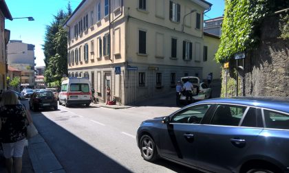Incidente a Cantù: traffico in tilt in via Milano. FOTO