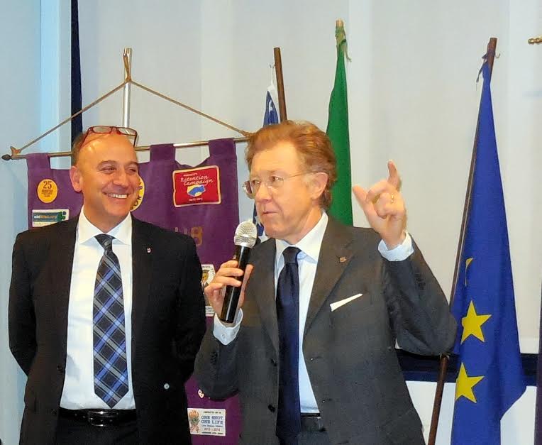 Alleanza tra Lions Olgiate e Rotary Appiano, i primi al mondo