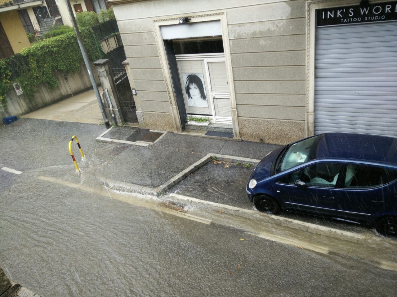 Maltempo a Cantù: ecco le vie con più disagi. VIDEO