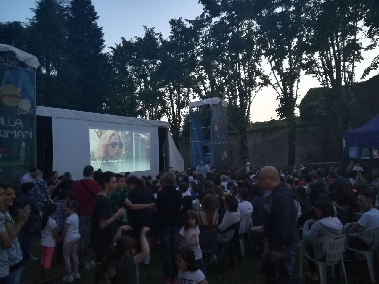 E’ iniziata la stagione del cinema all’aperto
