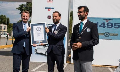 Fiat ed Esselunga entrano nel Guinness world record