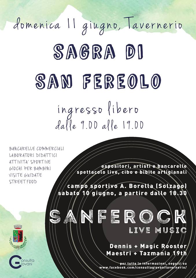 Tavernerio, da domani la sagra San Fereolo