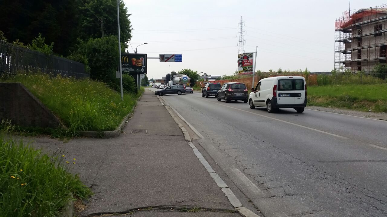 Incidente a Cermenate, traffico in tilt