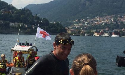 Giorgio Riva: missione compiuta da Bellagio a Como in meno di 8 ore