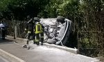 Incidente a Grandate: tre persone coinvolte. FOTO