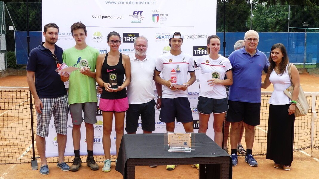 Tennis Tour a Cantù, triplete della Reina