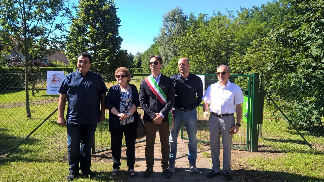 Area cani di Fino Mornasco, il sindaco: “Vogliamo investire nei parchi”. FOTO e VIDEO