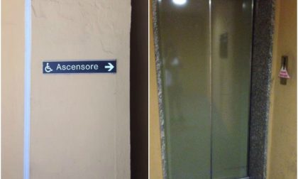 Comune di Como, ascensore fuori uso: lo sfogo di Clelia e del suo papà. INTERVISTA