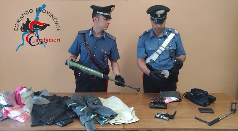 Furti sulle autovetture, due arresti a Tremezzina