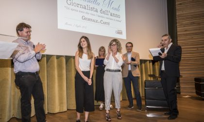 Premio autori: prima classificata Maristella Monti del Giornale di Cantù