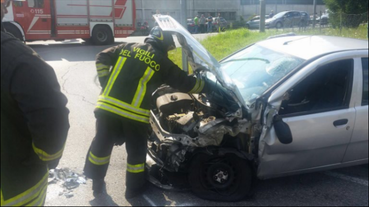 Incidente Cirimido intervengono i Vigili del Fuoco