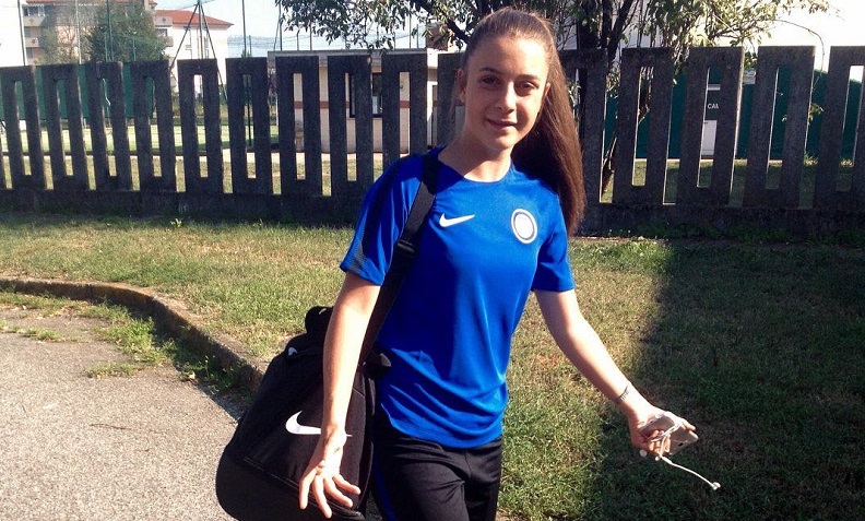 La marianese Elisa Mariani inizia la sua avventura all’FC Inter. FOTO