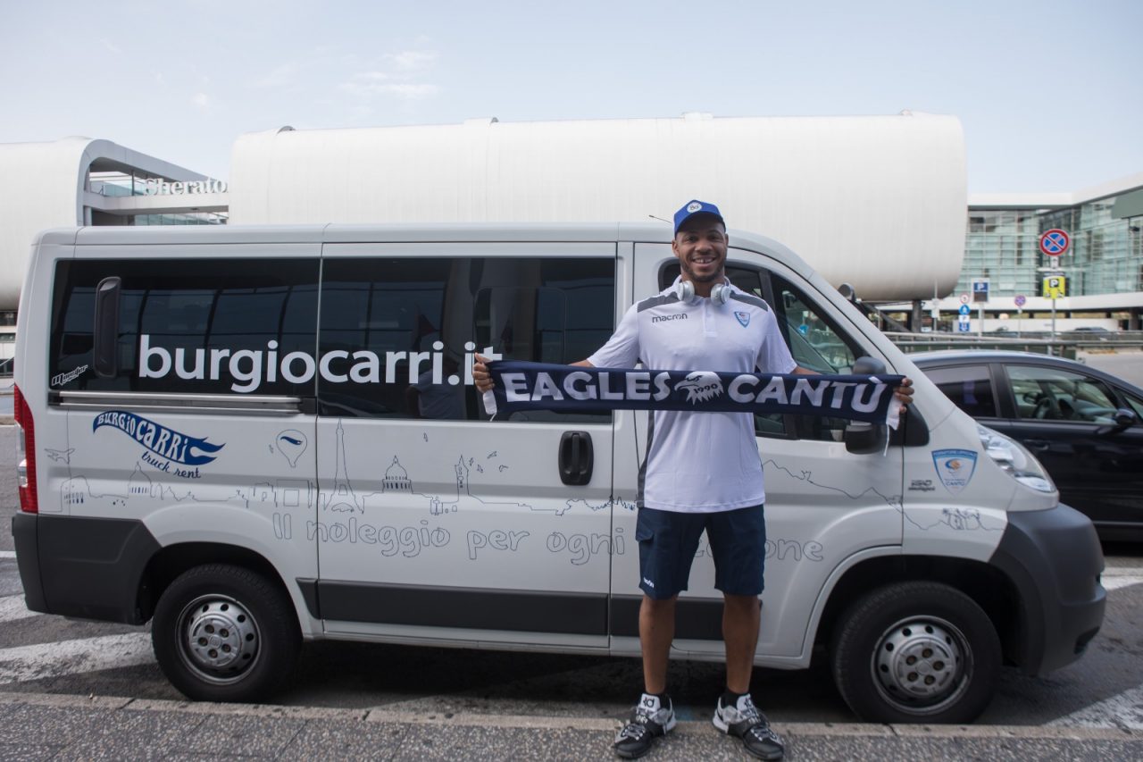 Pallacanestro, Jeremy Chappell è arrivato a Cantù