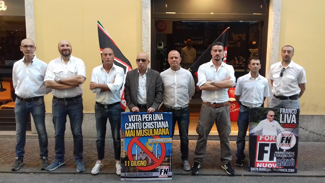 Annullata la festa canturina di Forza Nuova