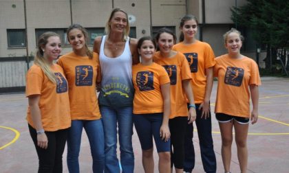 Albese Volley, le baby incontrano Maurizia Cacciatori