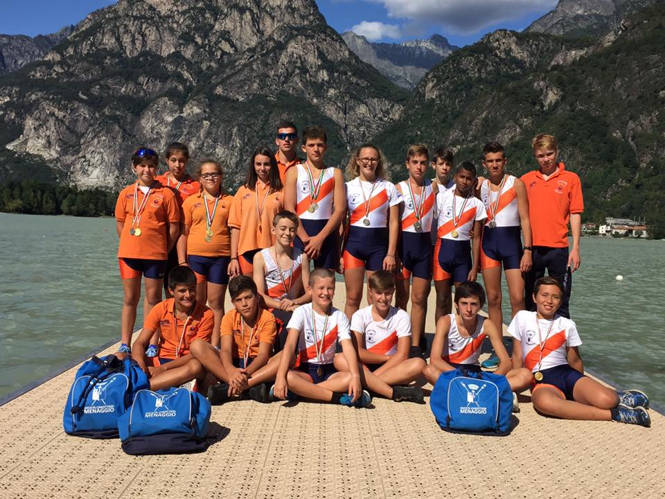 Canottieri Menaggio 18 allori al Memorial Corti