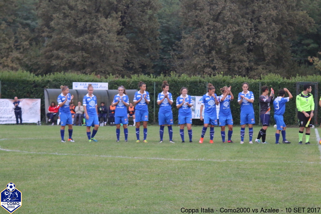 FCF Como 2000 domenica al via in casa contro la Riozzese