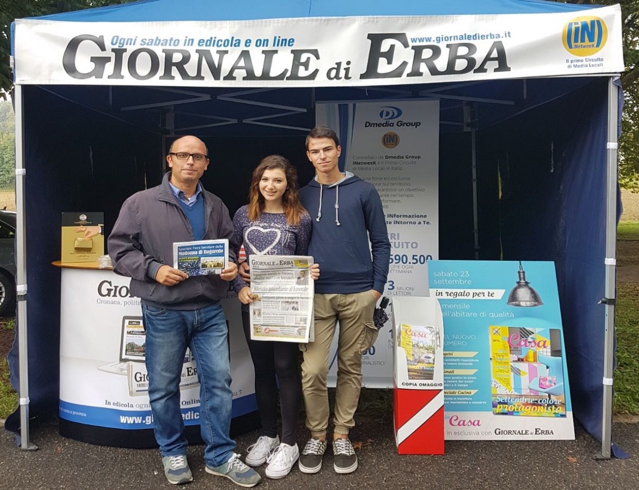 Fiera di Alzate: partenza di grande successo. Il Giornale di Erba vi aspetta per una foto