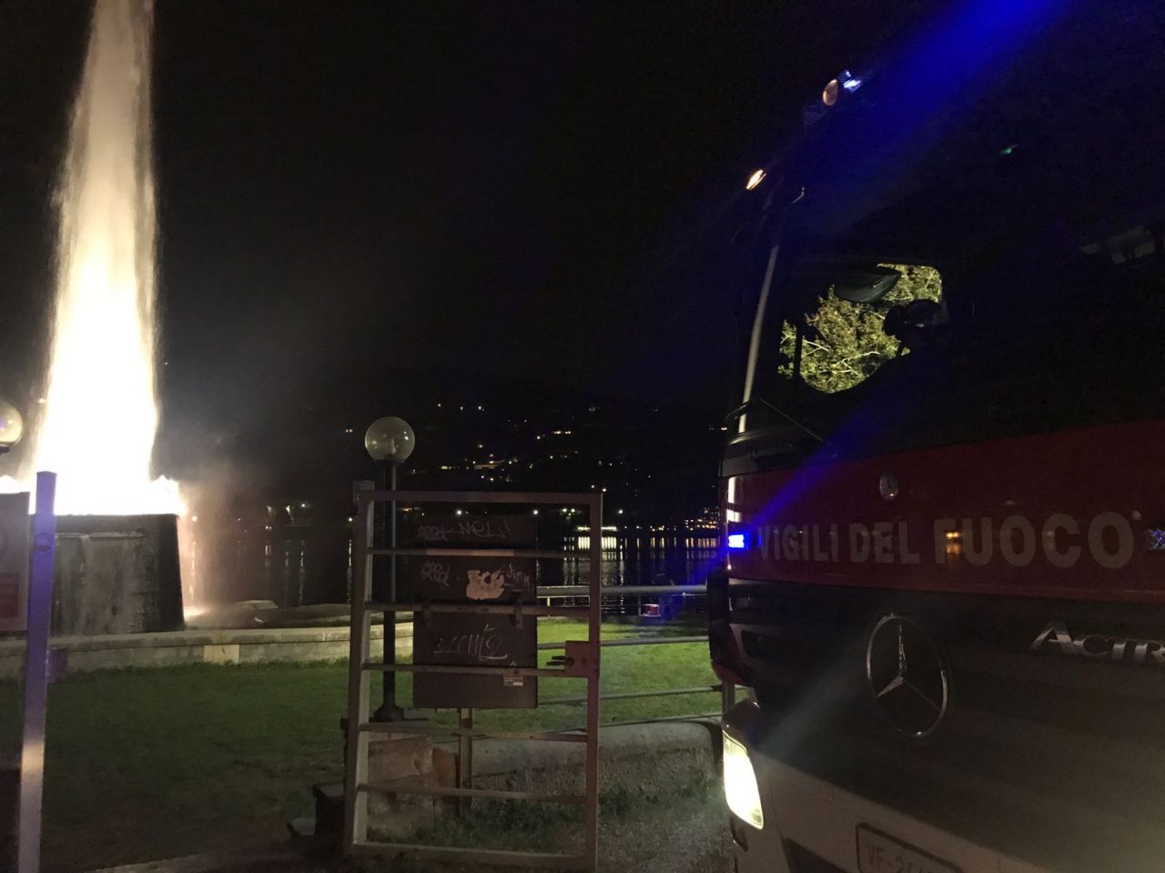 Artificieri a Villa Geno: ecco cosa è successo. FOTO