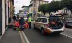 Malore in strada, traffico bloccato