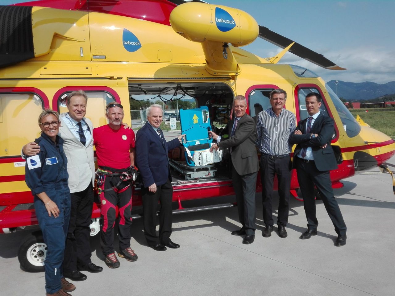 Massaggiatore cardiaco in dono all’elisoccorso
