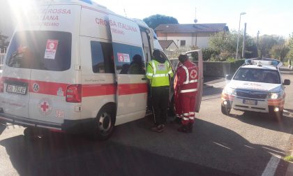 Scontro tra ciclista e auto a Bizzarone