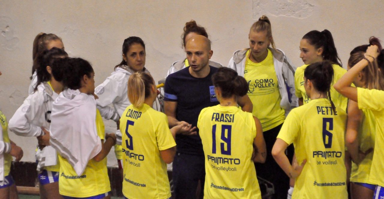 Pallavolo Femminile Como Volley prima vittoria in D