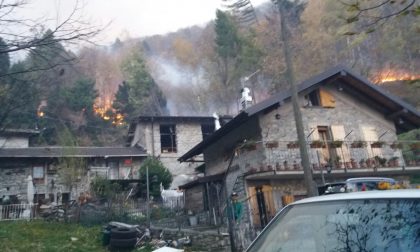 Incendi Lombardia ultimi aggiornamenti da Tavernerio e Veleso FOTO e VIDEO