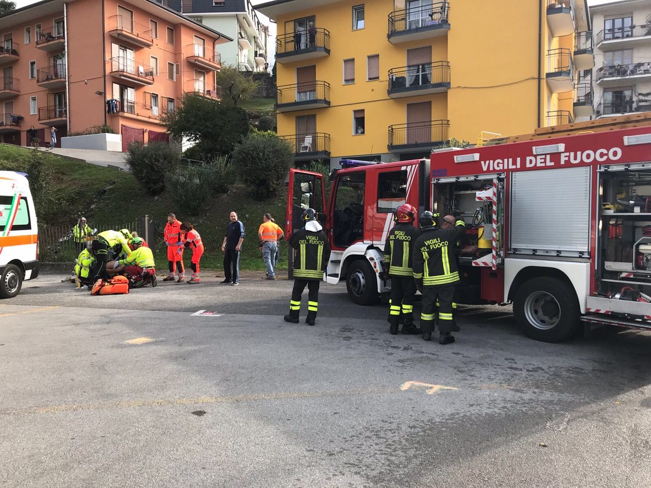Gravissimo incidente: ferito un 27enne