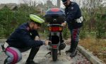 Assicuratore derubato della moto