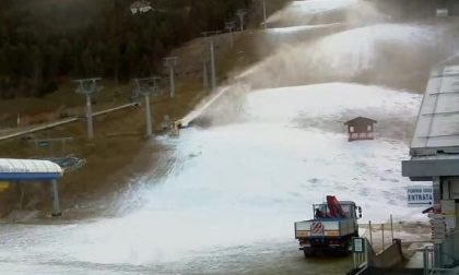 Bormio Ski ha cominciato a sparare neve
