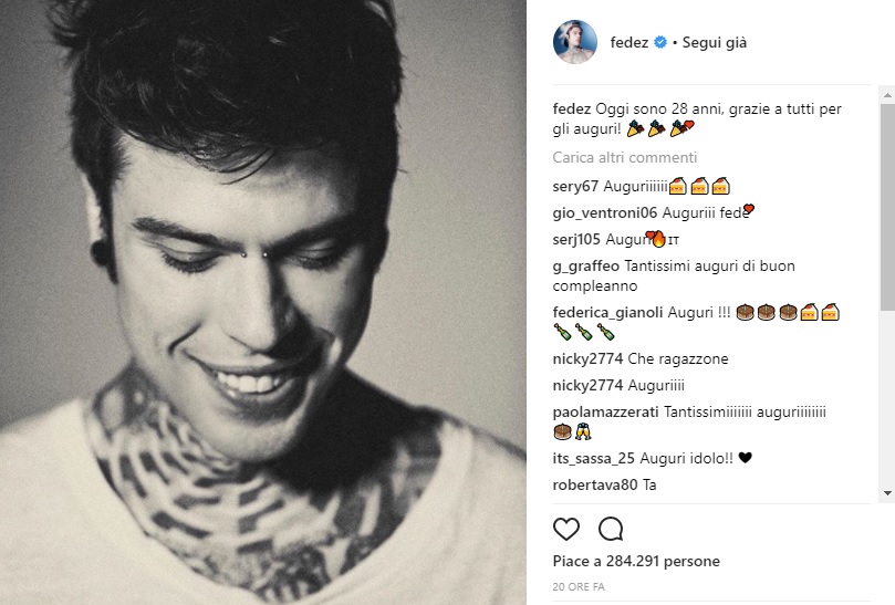 Fedez compleanno: un romantico pranzo con Chiara a Cernobbio. FOTO