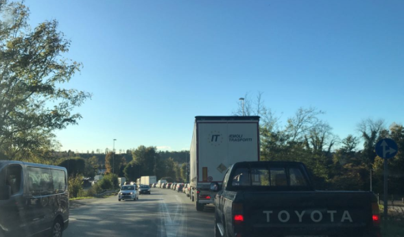 Incidente a Carimate, code sulla Novedratese