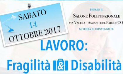 "Lavoro: fragilità e disabilità", interessante convegno ad Anzano