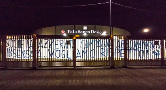 Eagles Cantù in protesta: “Campagna abbonamenti insensata, vogliamo rispetto”. VIDEO