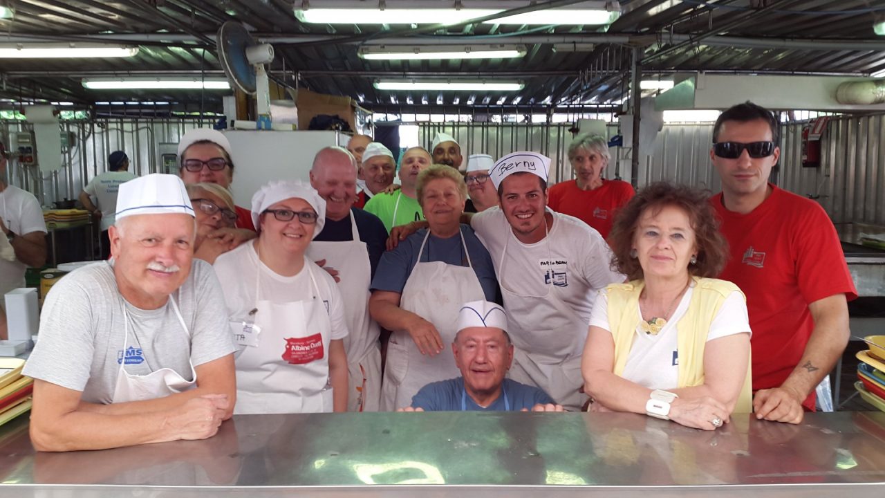 Festa d’autunno, Pro loco in campo
