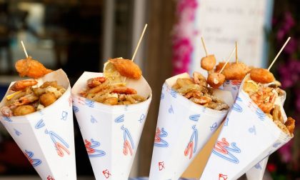 Street food in piazza Volta a Turate