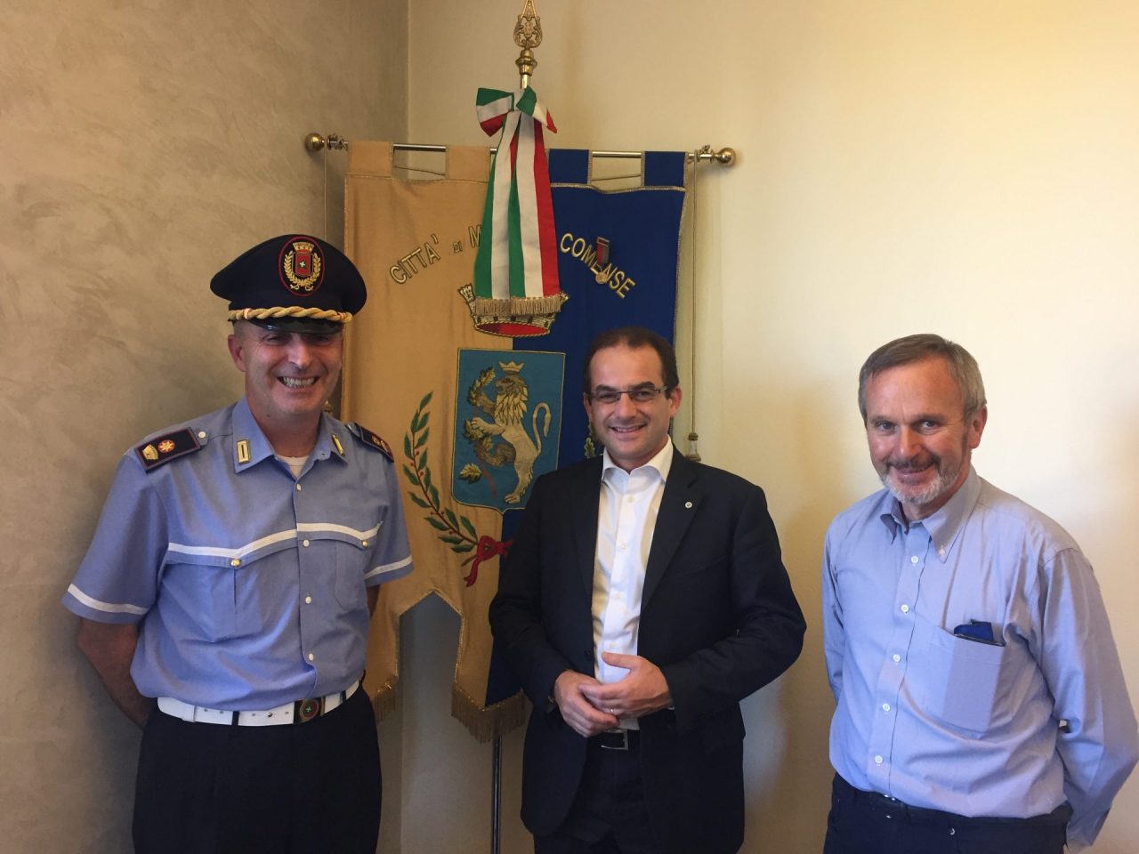 Caimi nuovo comandante dei vigili a Mariano Il saluto di Casatenovo
