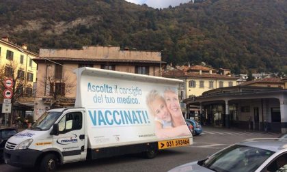 Campagna pro-vaccinazioni Un camion itinerante