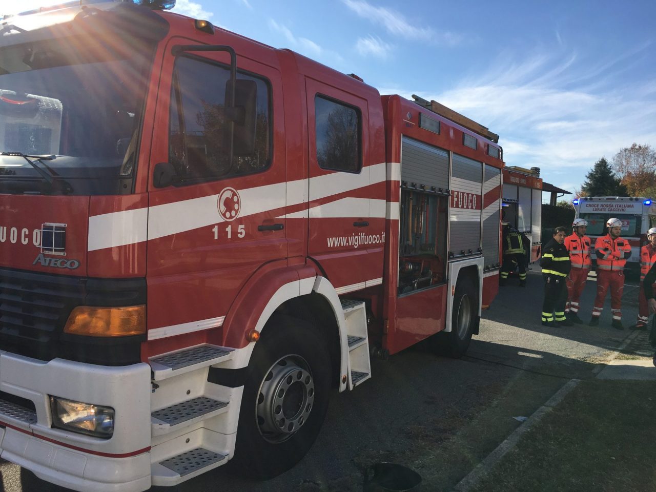Incendio a “L’Ancora” disabili evacuati FOTO