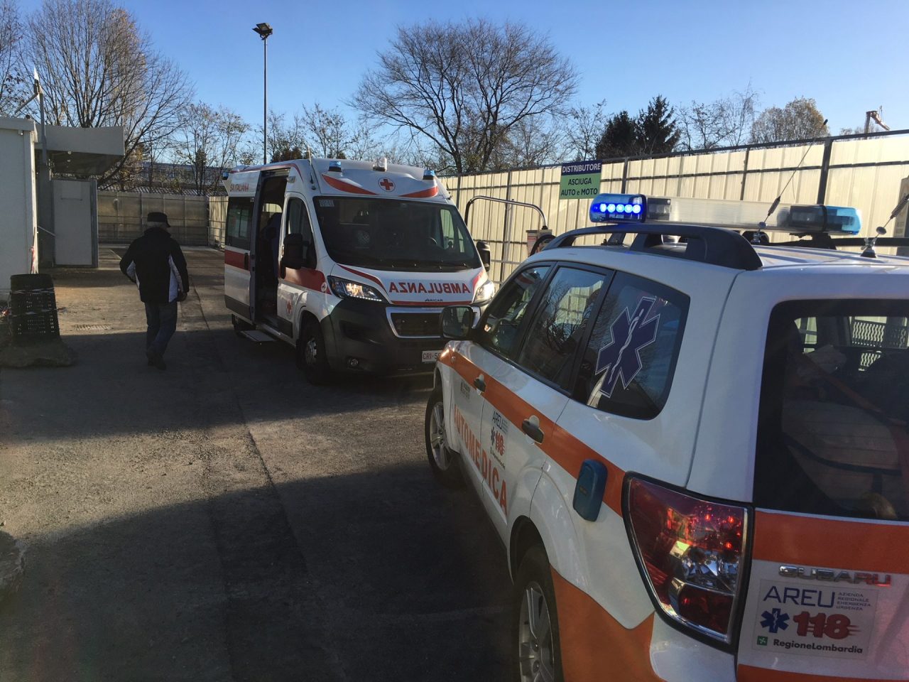 Batte la testa operaio in ospedale