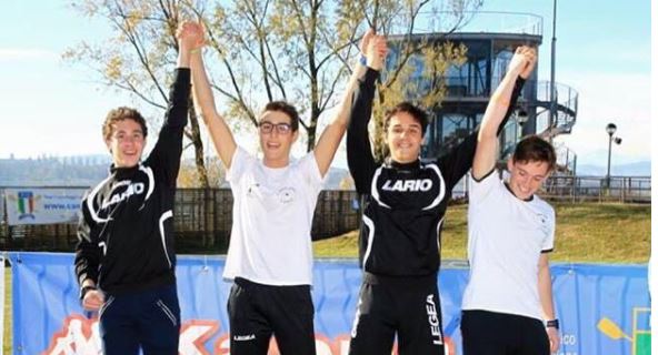 Canottieri Lario remi bianconeri sul podio alla Gran Fondo