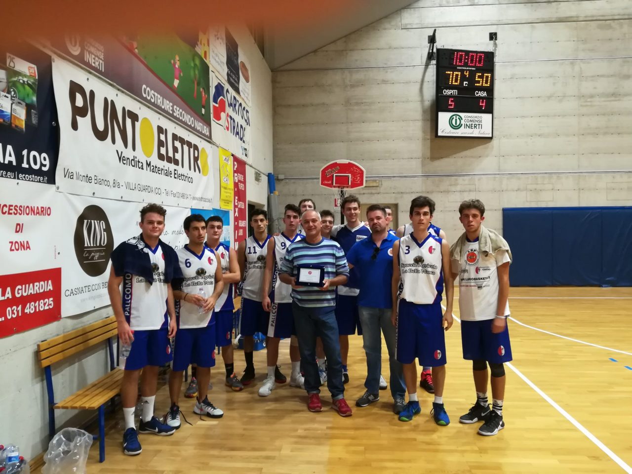 Basket Promozione oggi derby Antoniana-Azzurra Lurate